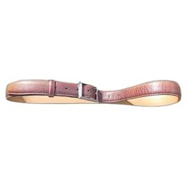 Berluti-Berluti belt 95cm palladium buckle-Brown
