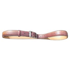 cinto Berluti 95cm fivela de paládio Marrom