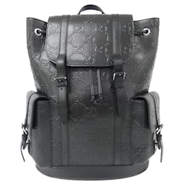 Gucci-Gucci 625770 1W3BN Backpack-Black