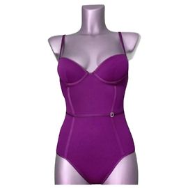 Neuer La Perla lila Badeanzug 42 B Lila