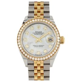 Rolex-Rolex Lady DateJust 28mm-Brown