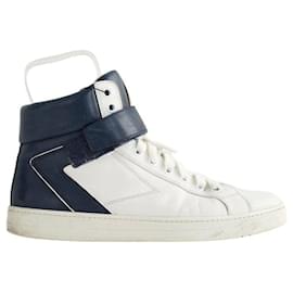 Prada-Leather sneakers-White