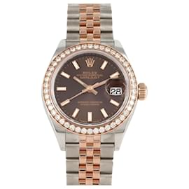 Rolex-Rolex Lady DateJust 28mm-Brown