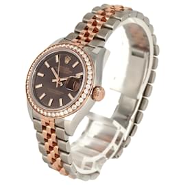 Rolex-Rolex Lady DateJust 28mm-Brown