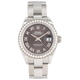 Rolex-Rolex Lady DateJust 28mm-Brown