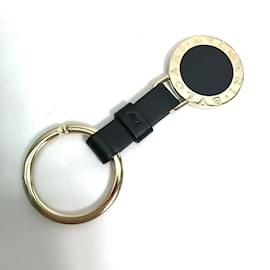 Bulgari-Bvlgari Gold Keyring-Golden