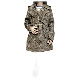 Dolce & Gabbana-Trench coats-Brown