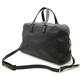 Gucci-Bolsa de viagem em couro Gucci com logotipo G entrelaçado-Preto