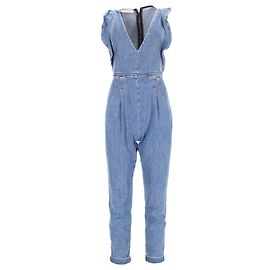 Autre Marque Mono de denim Philosophy de Lorenzo Serafini en algodón azul claro Azul Azul claro