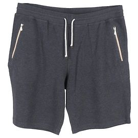 Brunello Cucinelli Mélange Drawstring Shorts in Grey Cotton Grey