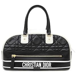 Dior-Christian Dior Vibe Bowling Bag Medium M6202Ofca -Black