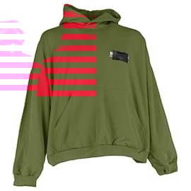 Balenciaga- Balenciaga Gaffer Hoodie in Red Cotton-Red