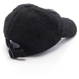 Yves Saint Laurent-Yves Saint Laurent Wool Cap Black Unisex-Black