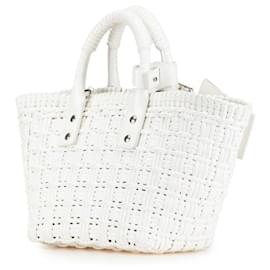 Balenciaga-Balenciaga Bistro Basket XS Handbag White-White