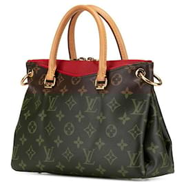 Louis Vuitton-Louis Vuitton Monogram Pallas BB Handbag M41241-Brown