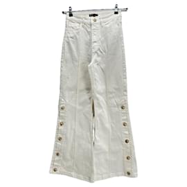 Jeans MAJE T.FR 36 Algodón Blanco