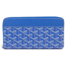 Goyard Matignon GM APM ZIP Wallet Light blue