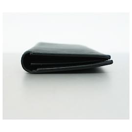 Louis Vuitton-Louis Vuitton Long Wallet Epi Portefeuille Brazza M60622 Noir-Black