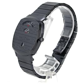 Gucci-Relógio de pulso em aço inoxidável Gucci Grip PVD 157.3 YA157429-Outro