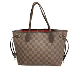 Louis Vuitton-Louis Vuitton Damier Neverfull PM Tote Bag-Damier ebene