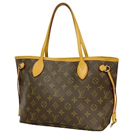 Louis Vuitton-Louis Vuitton Monogram Neverfull PM Tote Bag-Brown