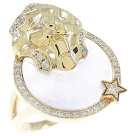 Chanel-Chanel Lapis Lazuli and Diamond Band Ring-Other