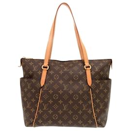 Louis Vuitton-Louis Vuitton Totally MM Monogram Tote Bag-Brown,Monogram