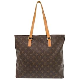 Louis Vuitton-Louis Vuitton Caba Maison Monogram Tote Bag-Brown,Monogram