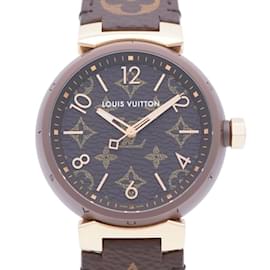 Louis Vuitton-Louis Vuitton Tambour GM Monogram Quartz Watch-Other