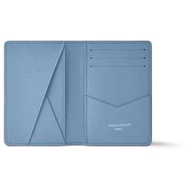 Louis Vuitton-LV Taigarama Sky blue pocket organizer-Blue