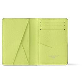 Louis Vuitton-LV Taigarama yellow lemonade pocket organizer-Yellow