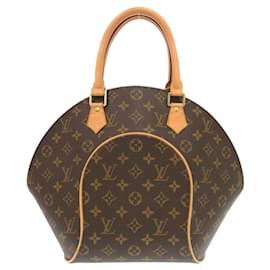 Louis Vuitton-Louis Vuitton Ellipse MM Monogram Handbag-Brown,Monogram