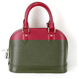 Louis Vuitton-Louis Vuitton Alma PM M40490 Shoulder Bag-Fuschia