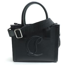 Christian Louboutin-Christian Louboutin By My Side Mini 2-Way Shoulder Bag-Black