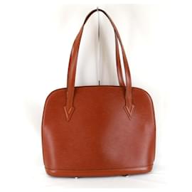 Louis Vuitton-Louis Vuitton Epi Leather Tote Bag-Brown