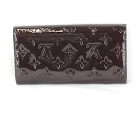 Louis Vuitton-Louis Vuitton Portefeuille Sarah Long Wallet-Dark red