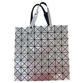 Sac à main Issey Miyake Bao Bao Argenté Polyester Argenté