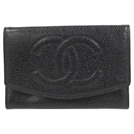 Chanel-Chanel Timeless CC Line 01433 Wallet-Black