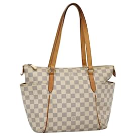 Louis Vuitton-LOUIS VUITTON Damier Azur Totally PM Tote Bag N51261 LV Auth BA115-Other