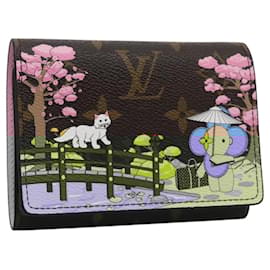 Louis Vuitton-LOUIS VUITTON Vivienne Japanese Garden Portefeuille Victorine M80873 113129A-Monogram