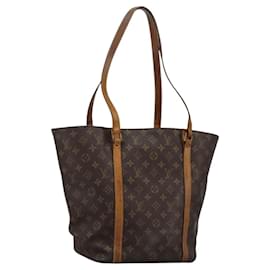 Louis Vuitton-LOUIS VUITTON Monogram Sac Shopping Tote Bag M51108 LV Auth 110080-Monogram