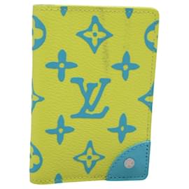 Louis Vuitton-LOUIS VUITTON Monogram Playground Organizer Dupoch Card Case M82034 Auth 115468-Yellow