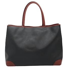 Autre Marque-BOTTEGA VENETA Hand Bag PVC Black Auth bs22311-Black