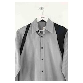 Alexander Mcqueen-Cotton shirt-Grey