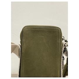 Jacquemus-JACQUEMUS Handbags T.  Leather-Khaki