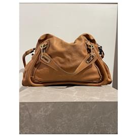 Chloé CHLOE Borse T. Pelle Cammello