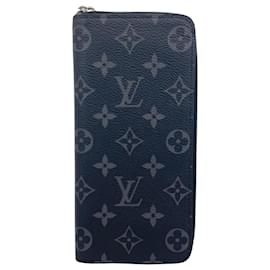 Louis Vuitton-Louis Vuitton Zippy Wallet Vertical-Black