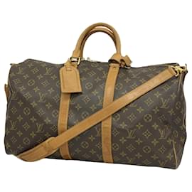 Louis Vuitton-Louis Vuitton Keepall Bandouliere 45-Brown