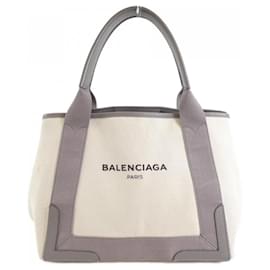Balenciaga-Balenciaga Navy Cabas S Handbag-Other