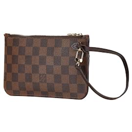 Louis Vuitton-Louis Vuitton Neverfull pouch-Brown